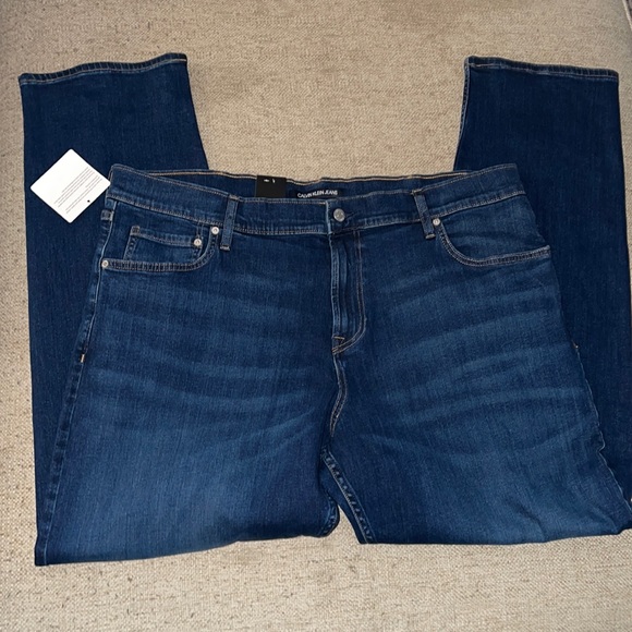 Calvin Klein Jeans Other - NWT Calvin Klein Men's Straight Fit Stretch Jeans 40 X 32 - Y